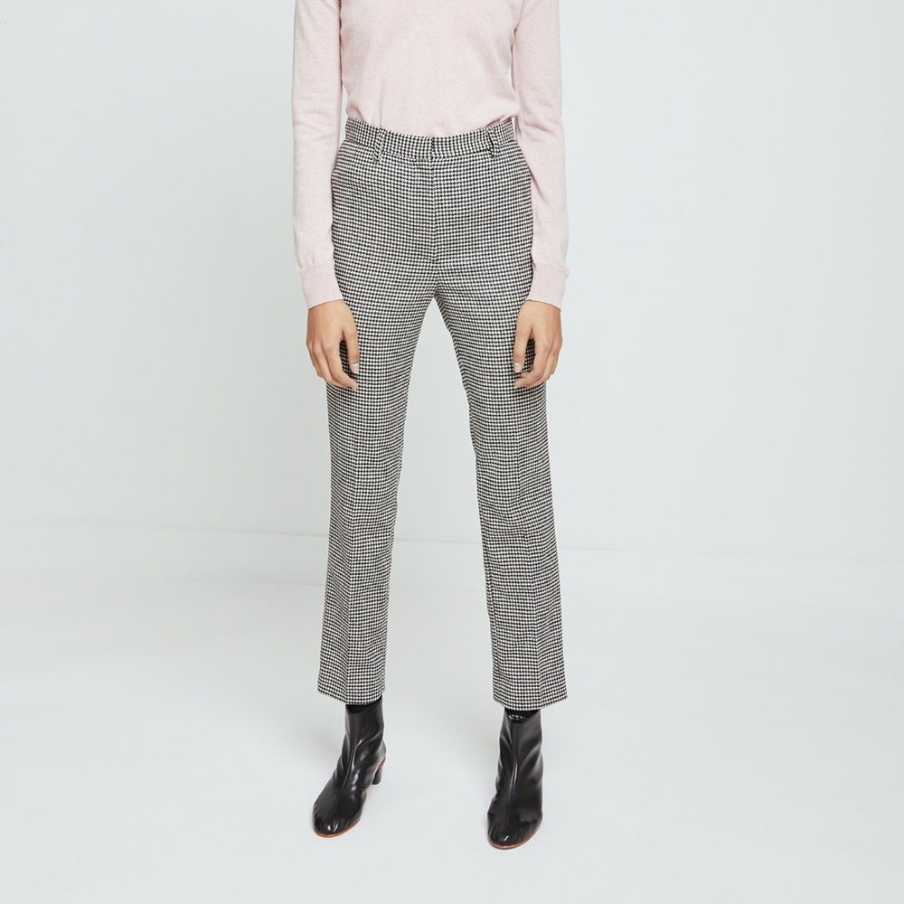 HACHE Houndstooth Straight Leg Pants